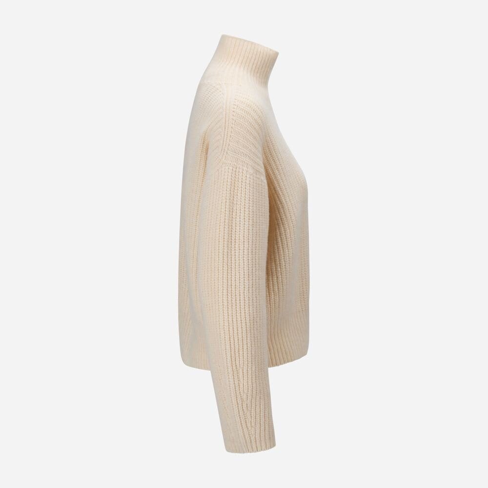 Deris Cashmere-Merino Sweater - Ivory