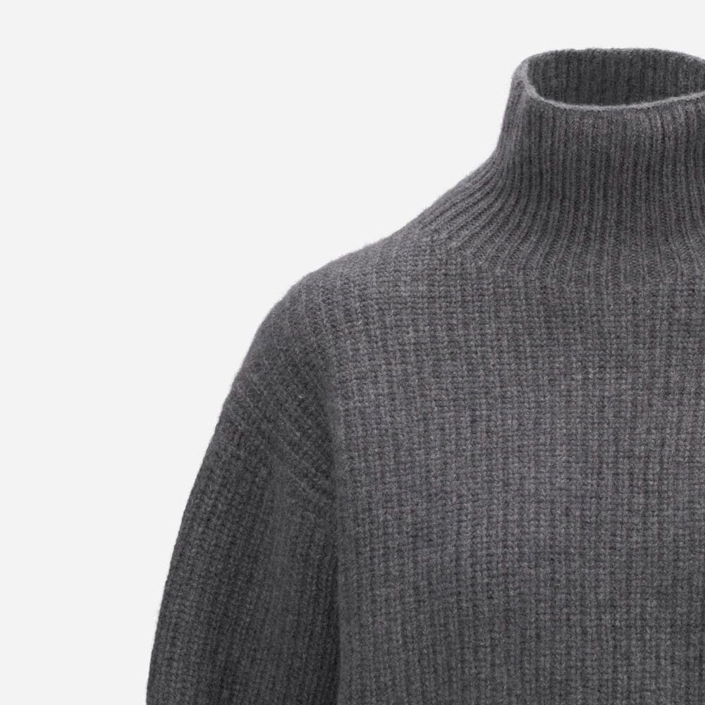 Deris Cashmere-Merino Sweater - Grey
