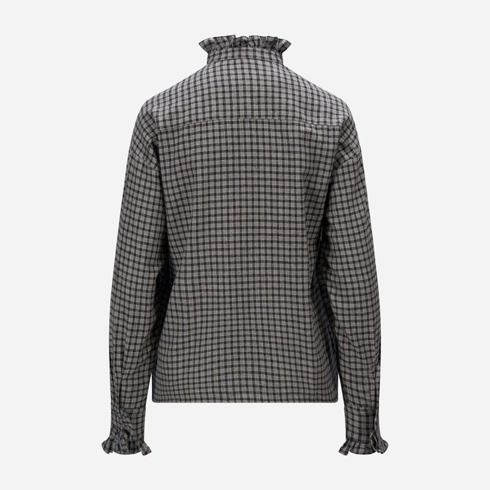 Ella Shirt - Grey Checks