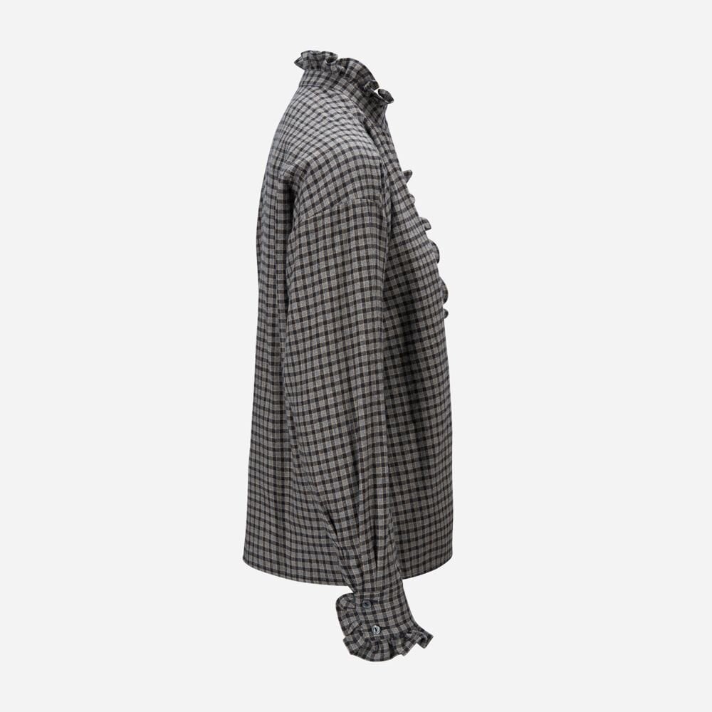 Ella Shirt - Grey Checks