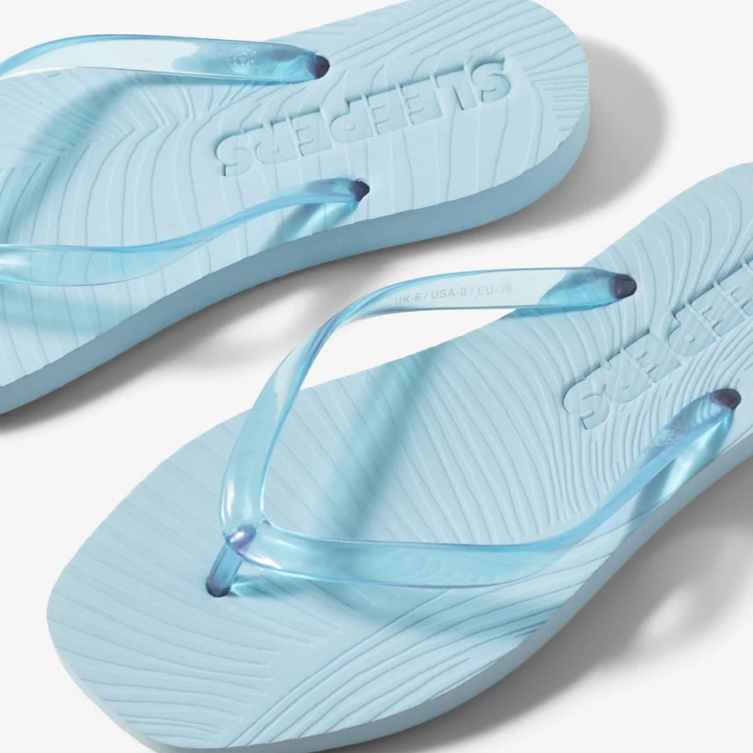 Tapered Platform Transparent - Angel Blue