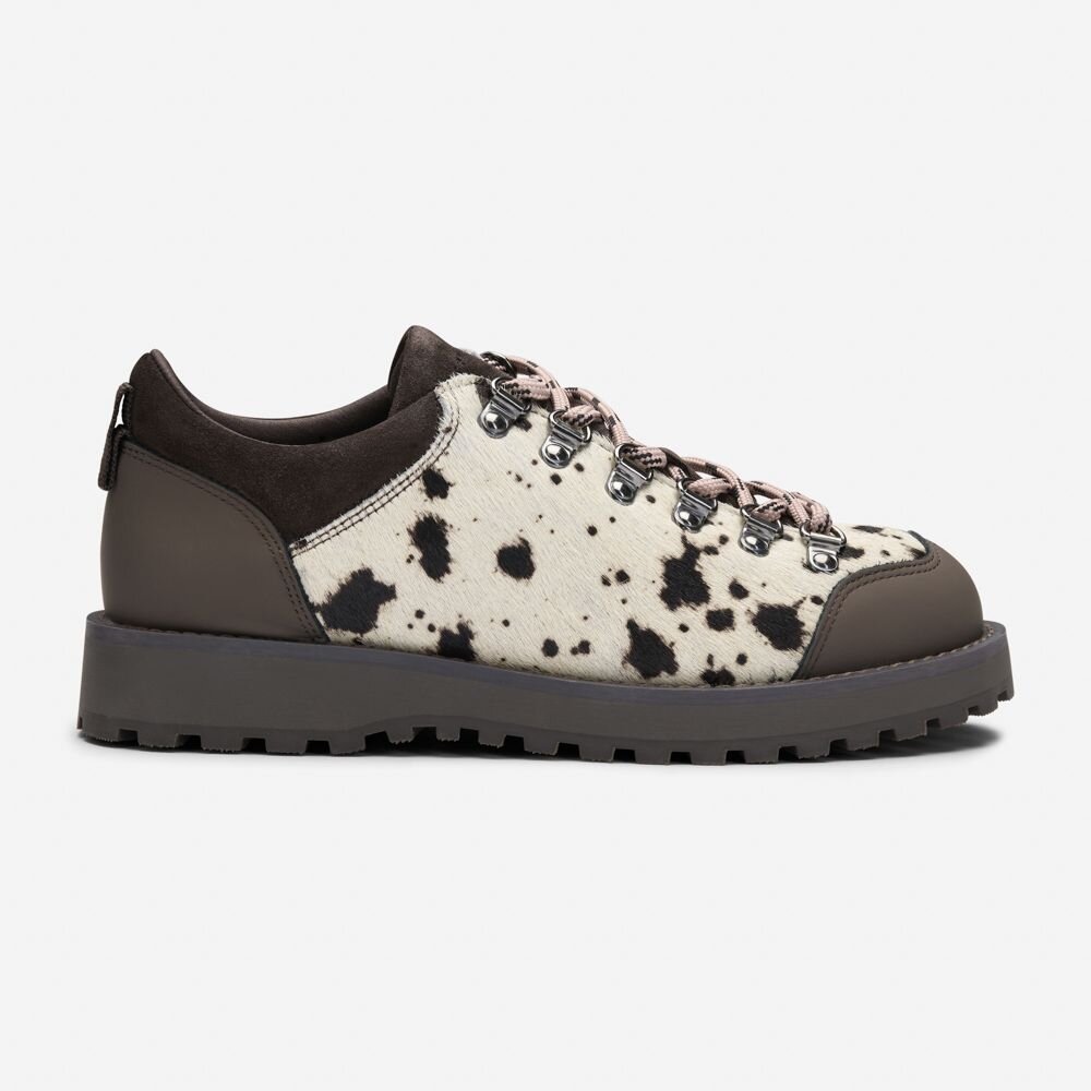 Dun Low Shoe - Hairy Cow Leather