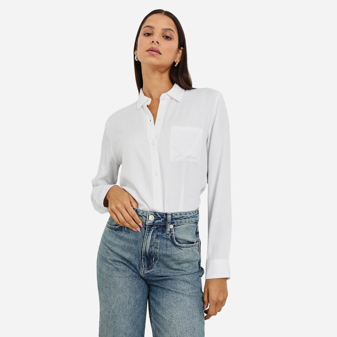 Hunter Shirt - Ivory Check