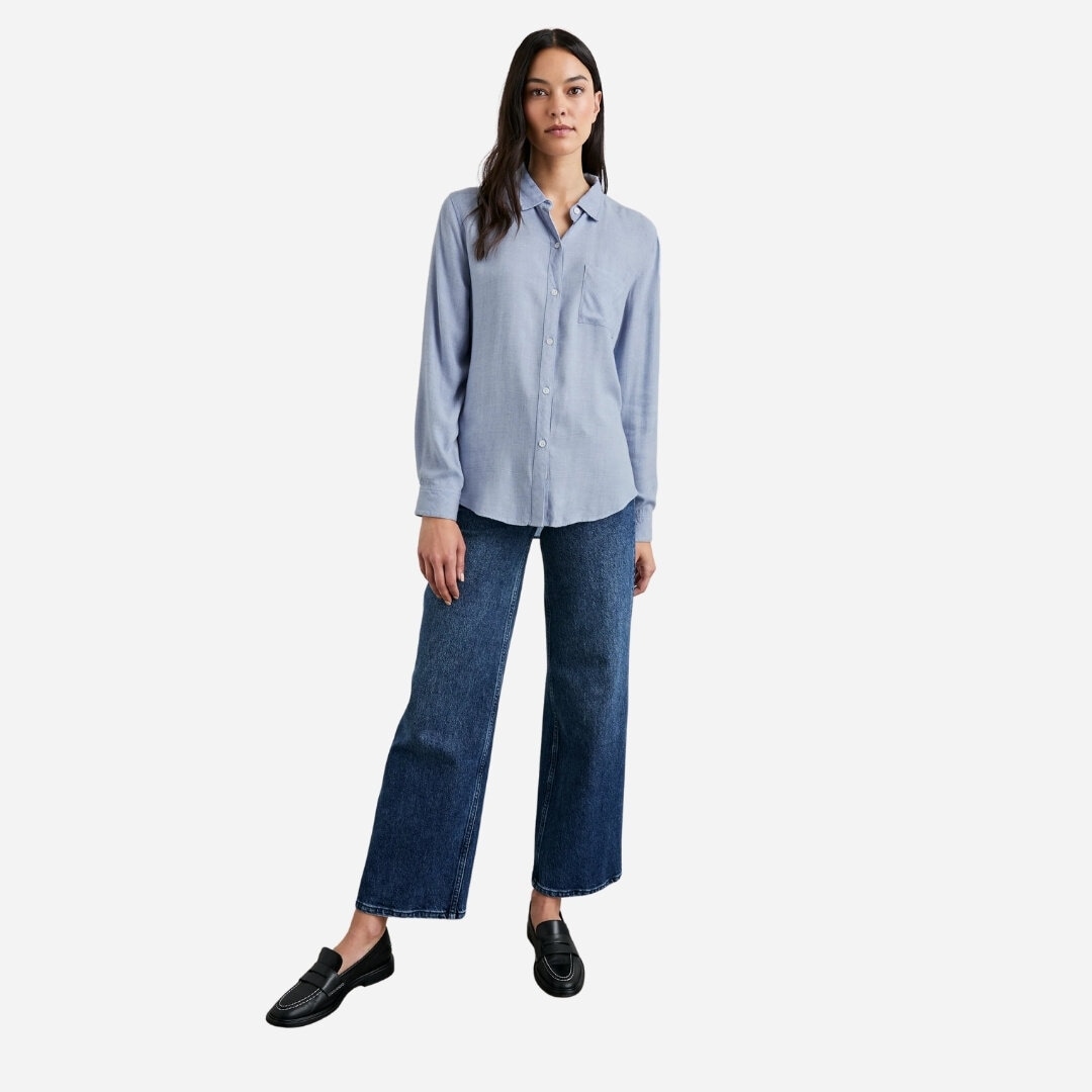 Hunter Shirt - Chambray Heather