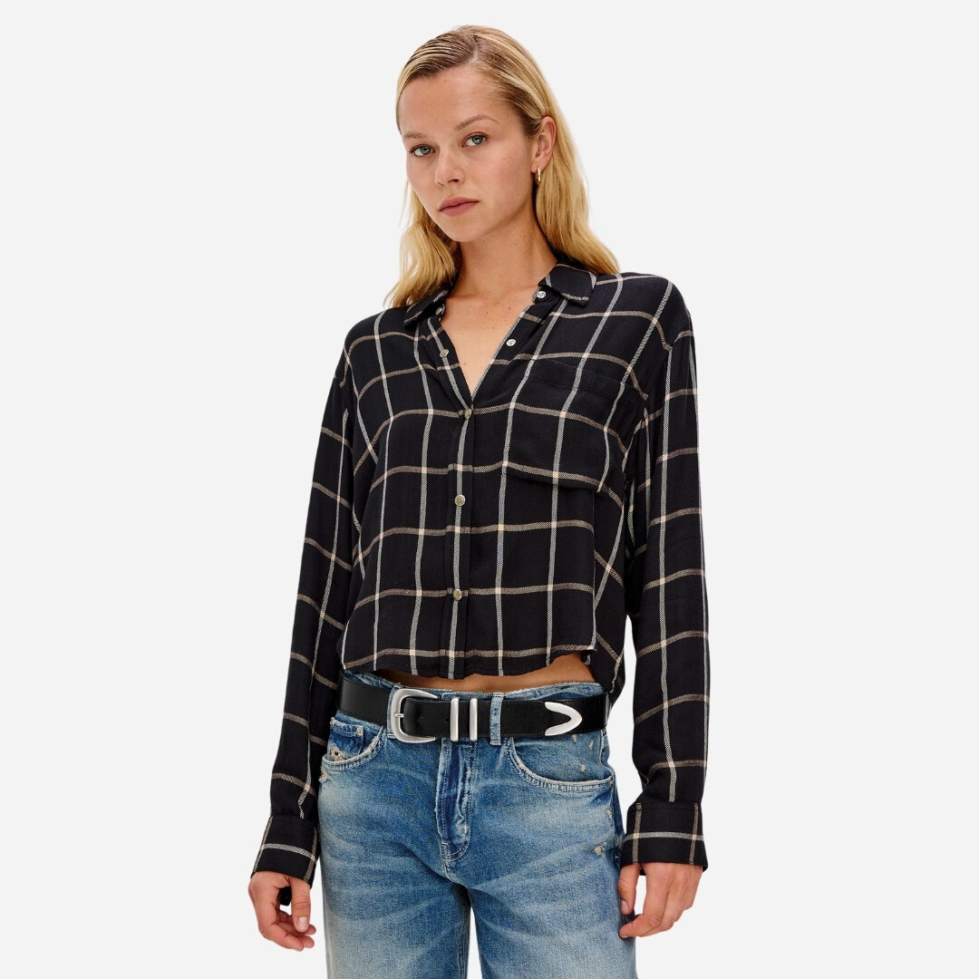 Malin Shirt - Onyx Sand Birch