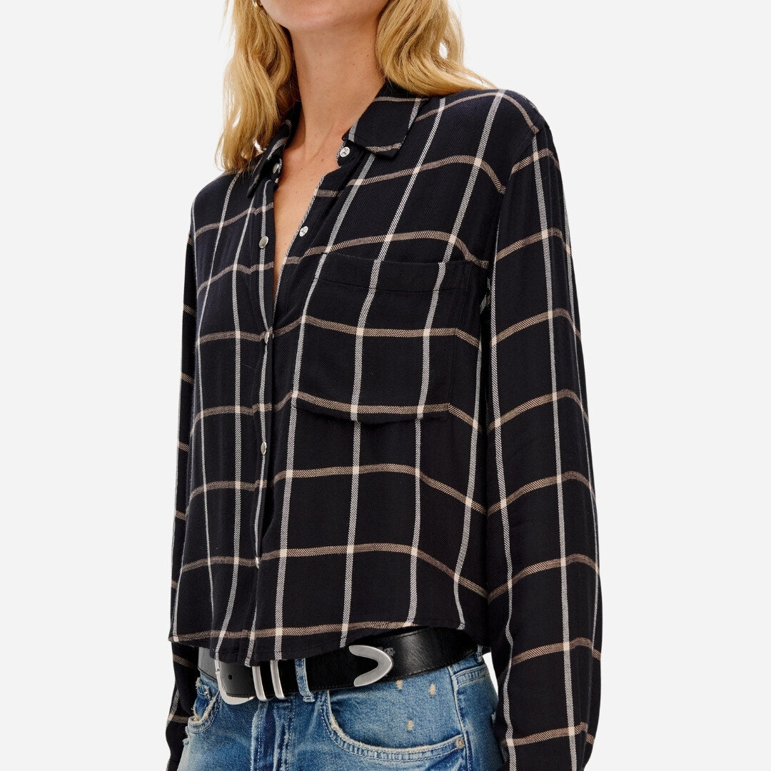 Malin Shirt - Onyx Sand Birch