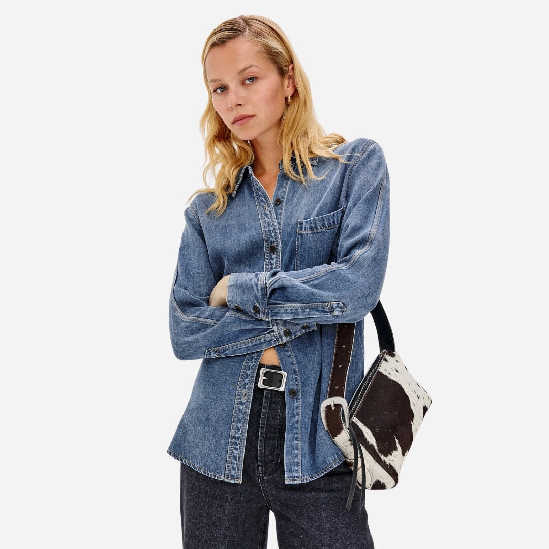 Atticus Shirt - Antique Blue