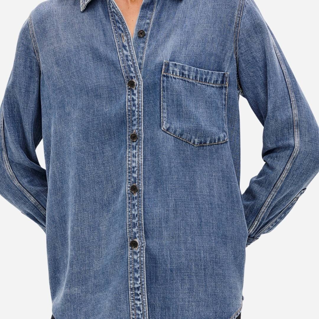 Atticus Shirt - Antique Blue