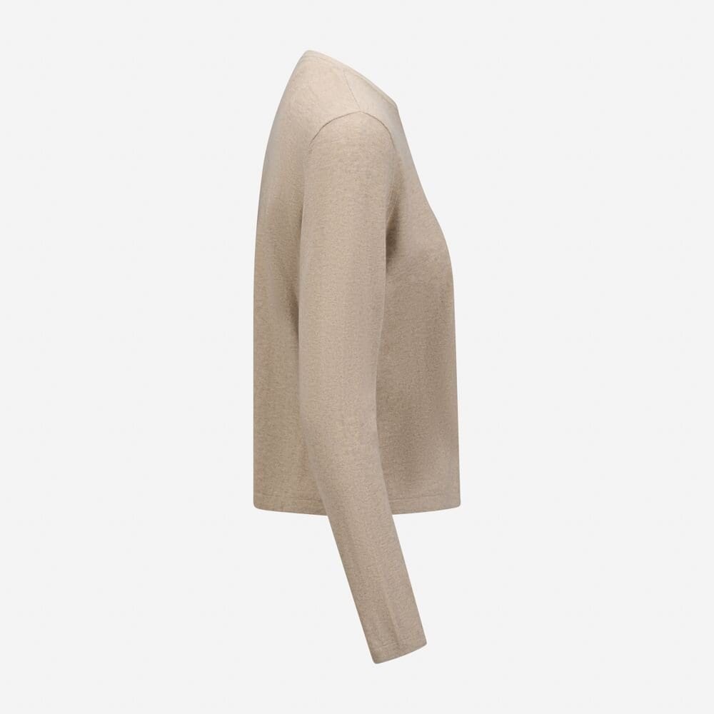 Longsleeve Tee - Heather Oat