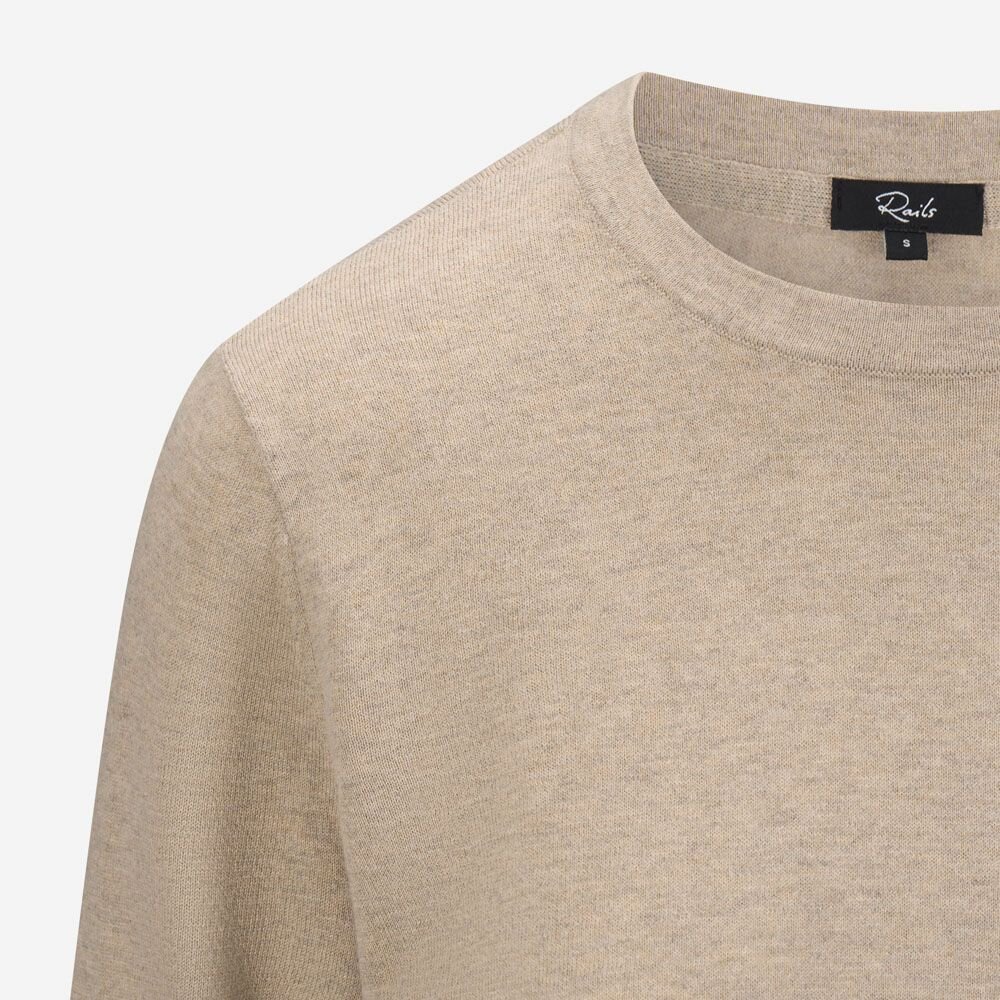 Longsleeve Tee - Heather Oat