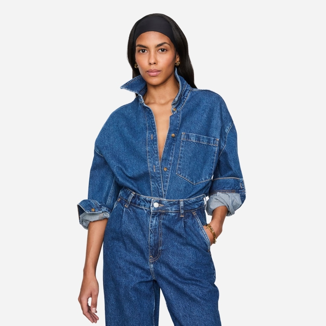 Alex Shirt - Washed Dark Blue