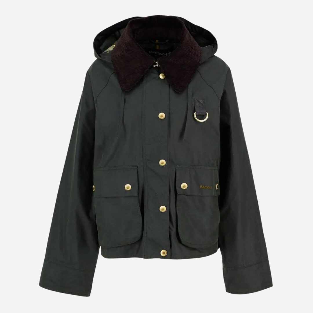 Reighton Spey Waxed Jacket - Olive