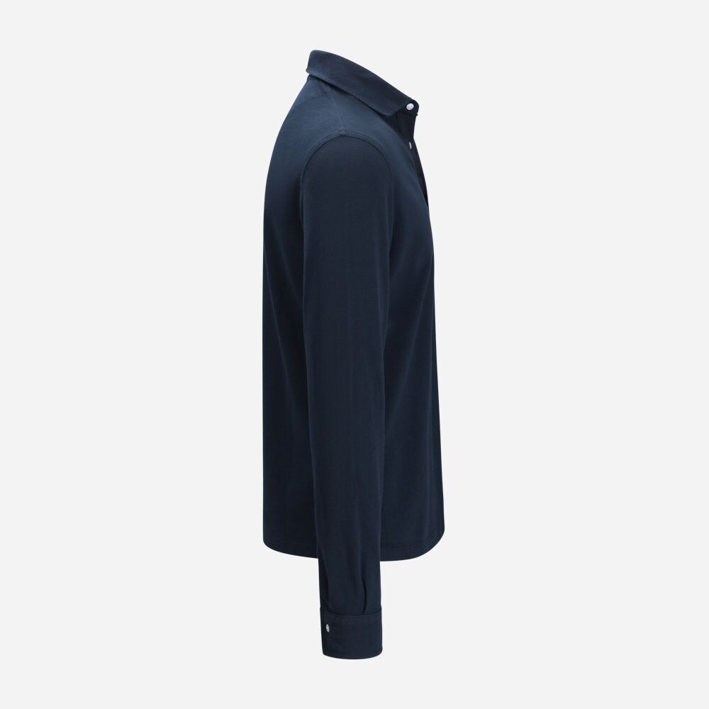 Cris Polo Long Sleeve - Navy
