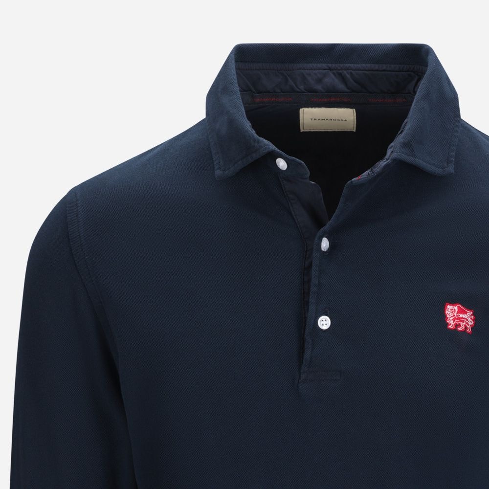 Cris Polo Long Sleeve - Navy