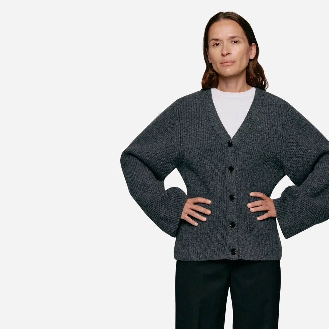Ragna Cardigan - Dark Grey