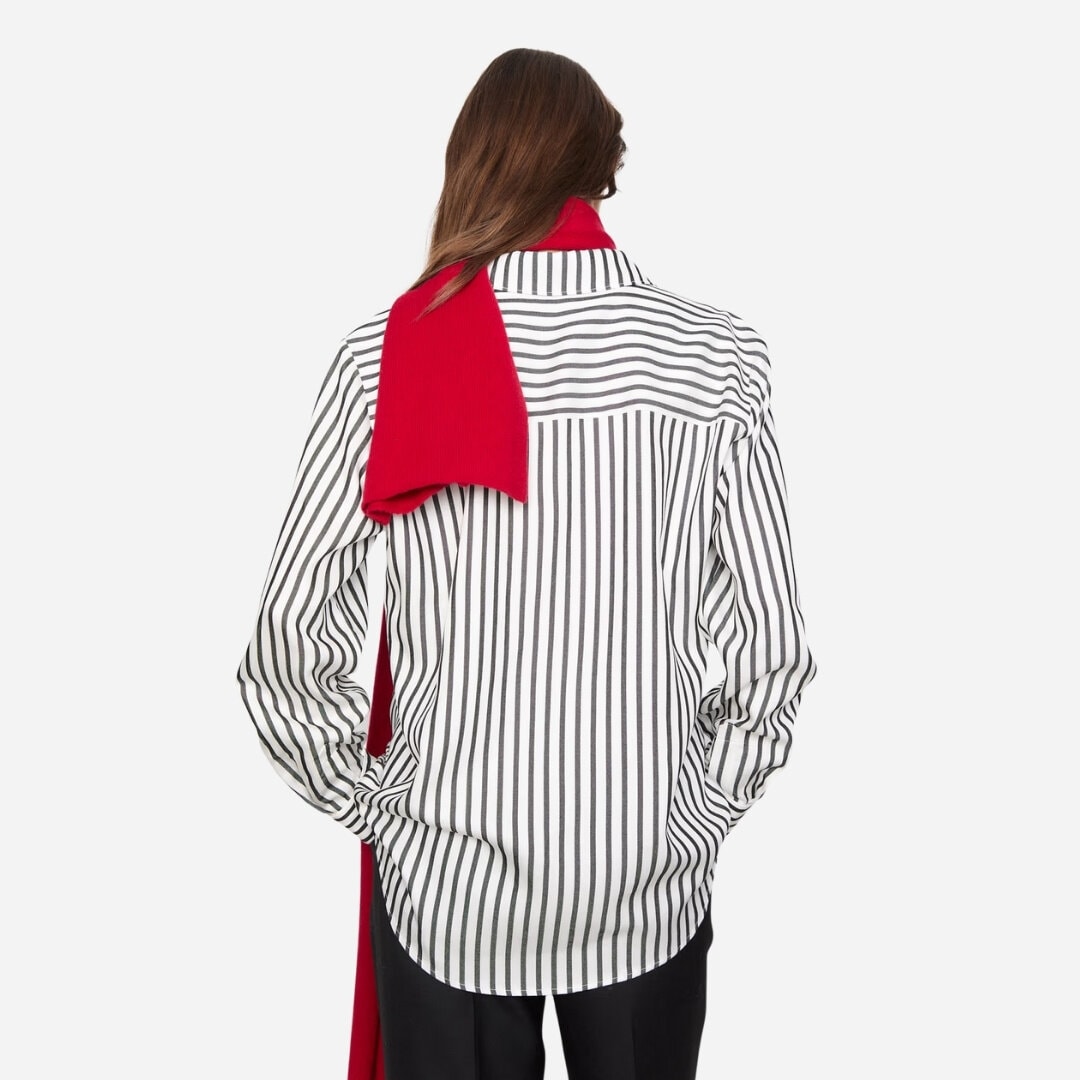 Cilia Shirt - Black Stripe