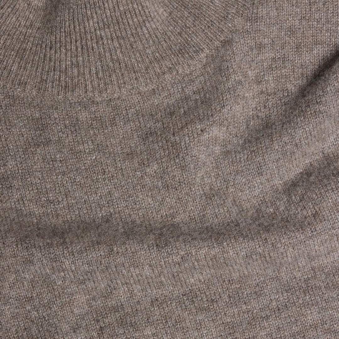 Cashmere Turtleneck - Taupe