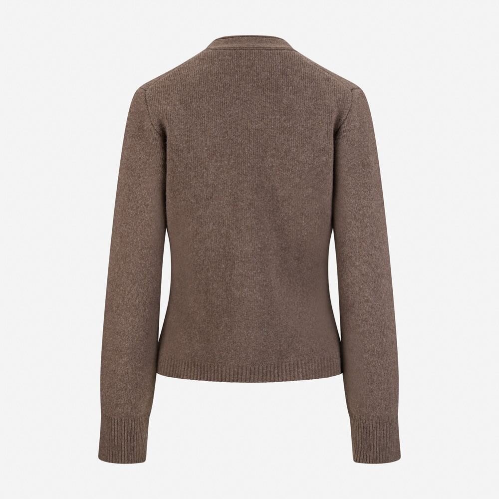 Julia Cardgian Cashmere-Wool - Brown