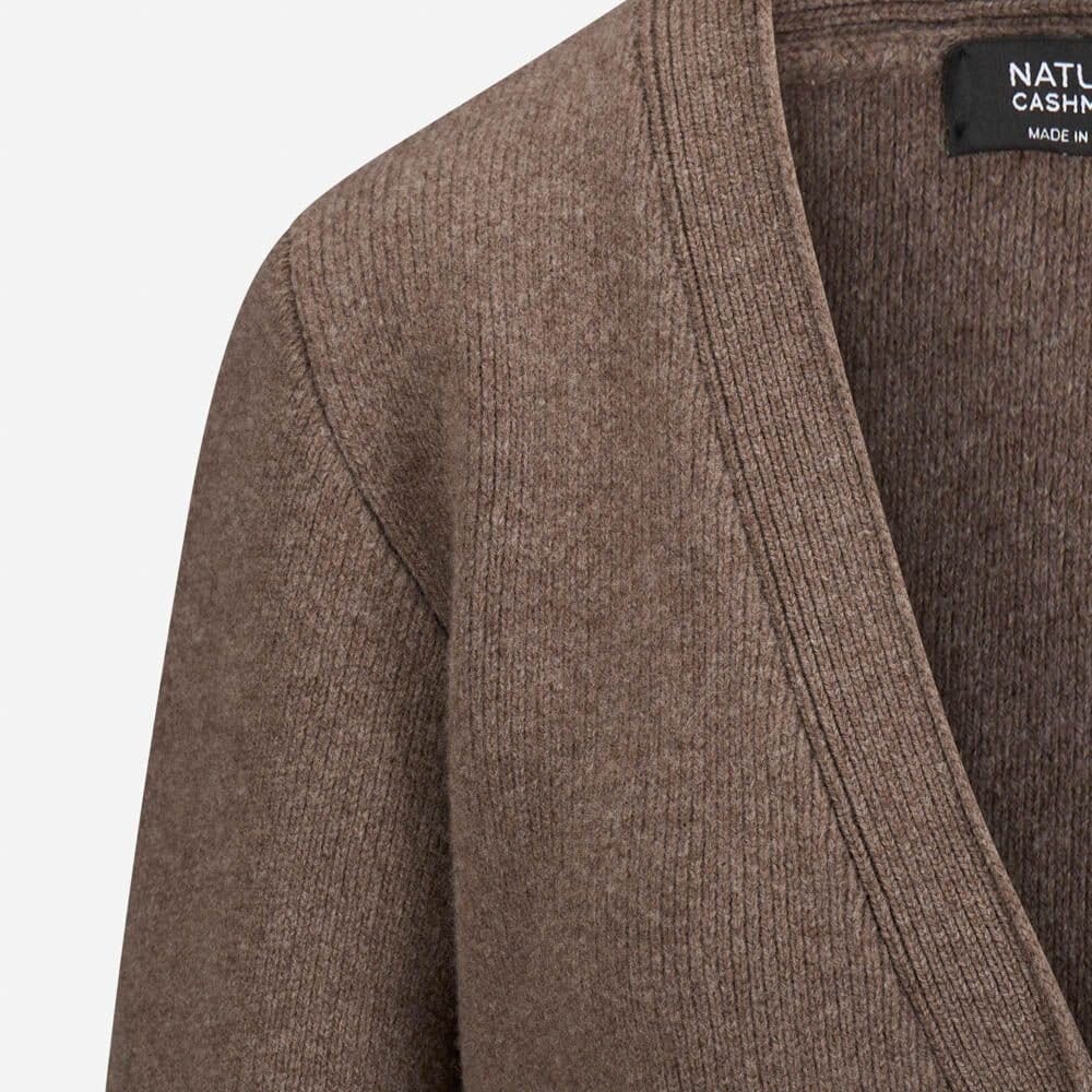 Julia Cardgian Cashmere-Wool - Brown