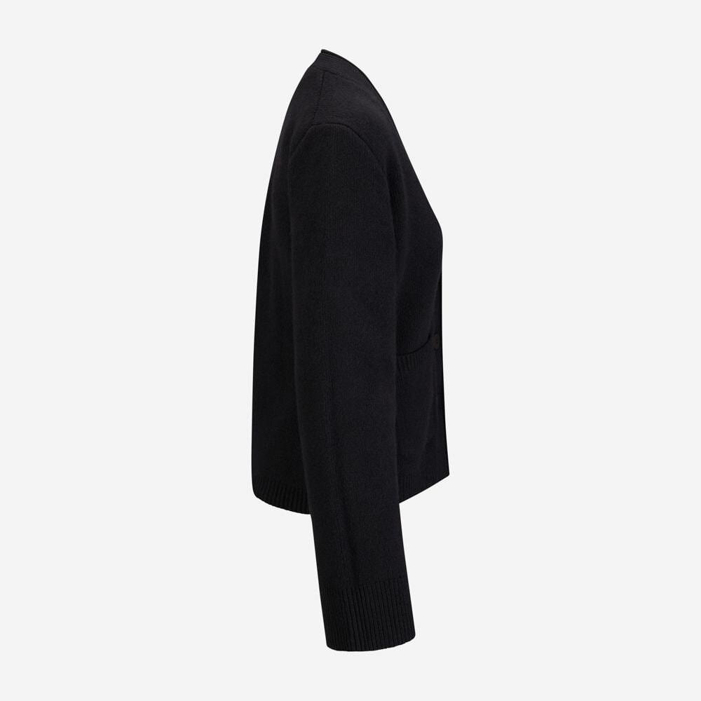 Julia Cardgian Cashmere-Wool - Black