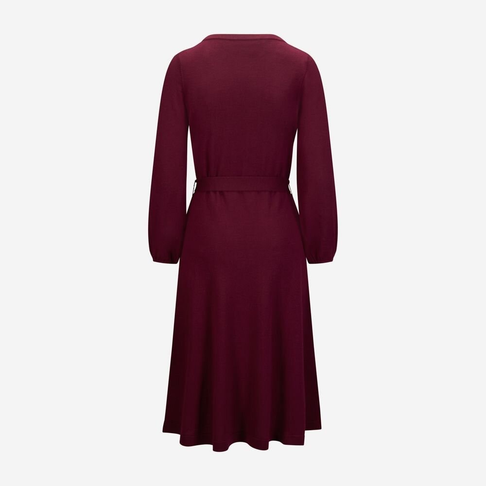 Eden Dress - Bordeaux