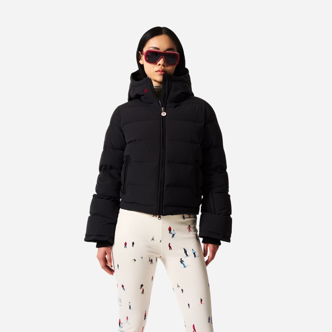 Polar Flare Down Jacket - Black