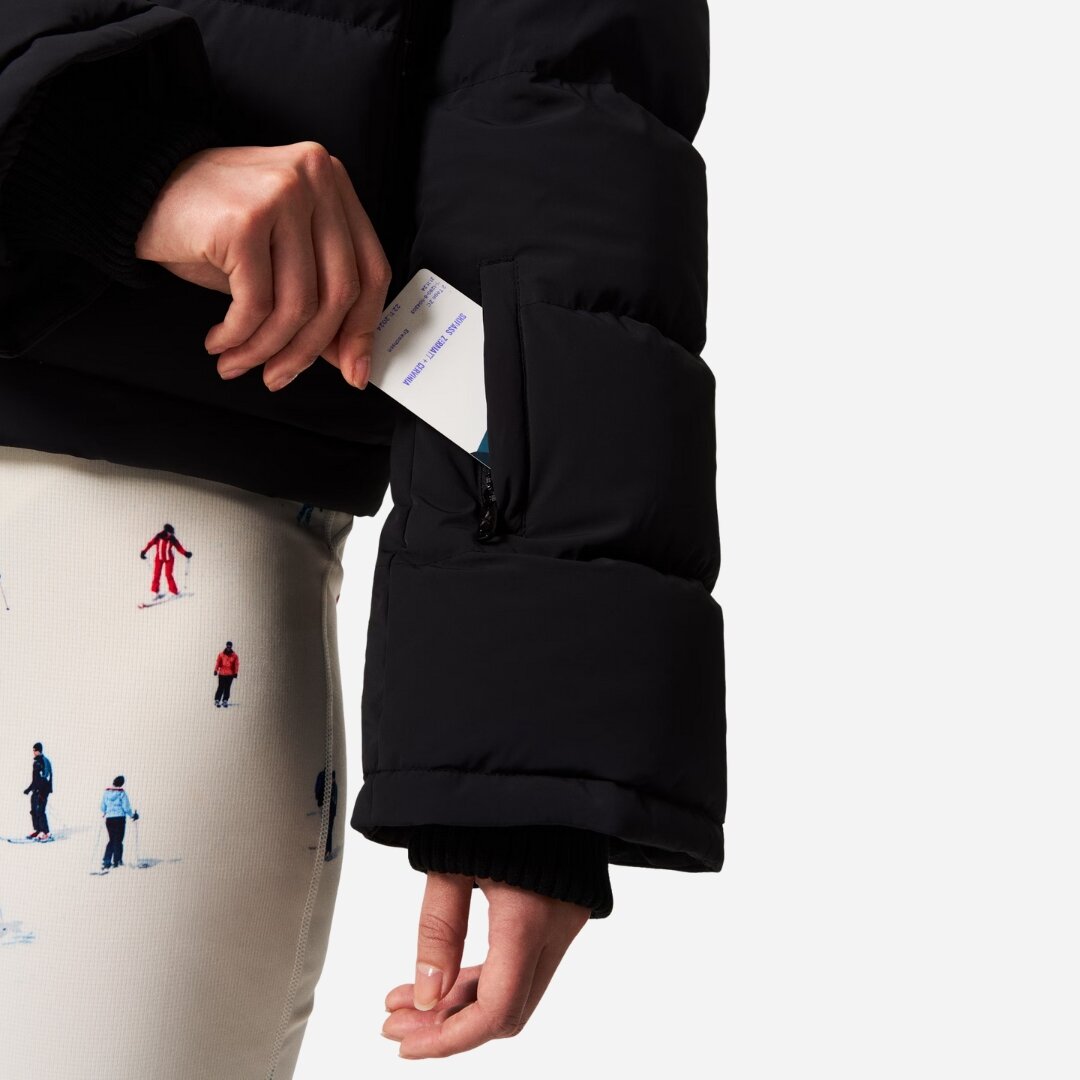 Polar Flare Down Jacket - Black