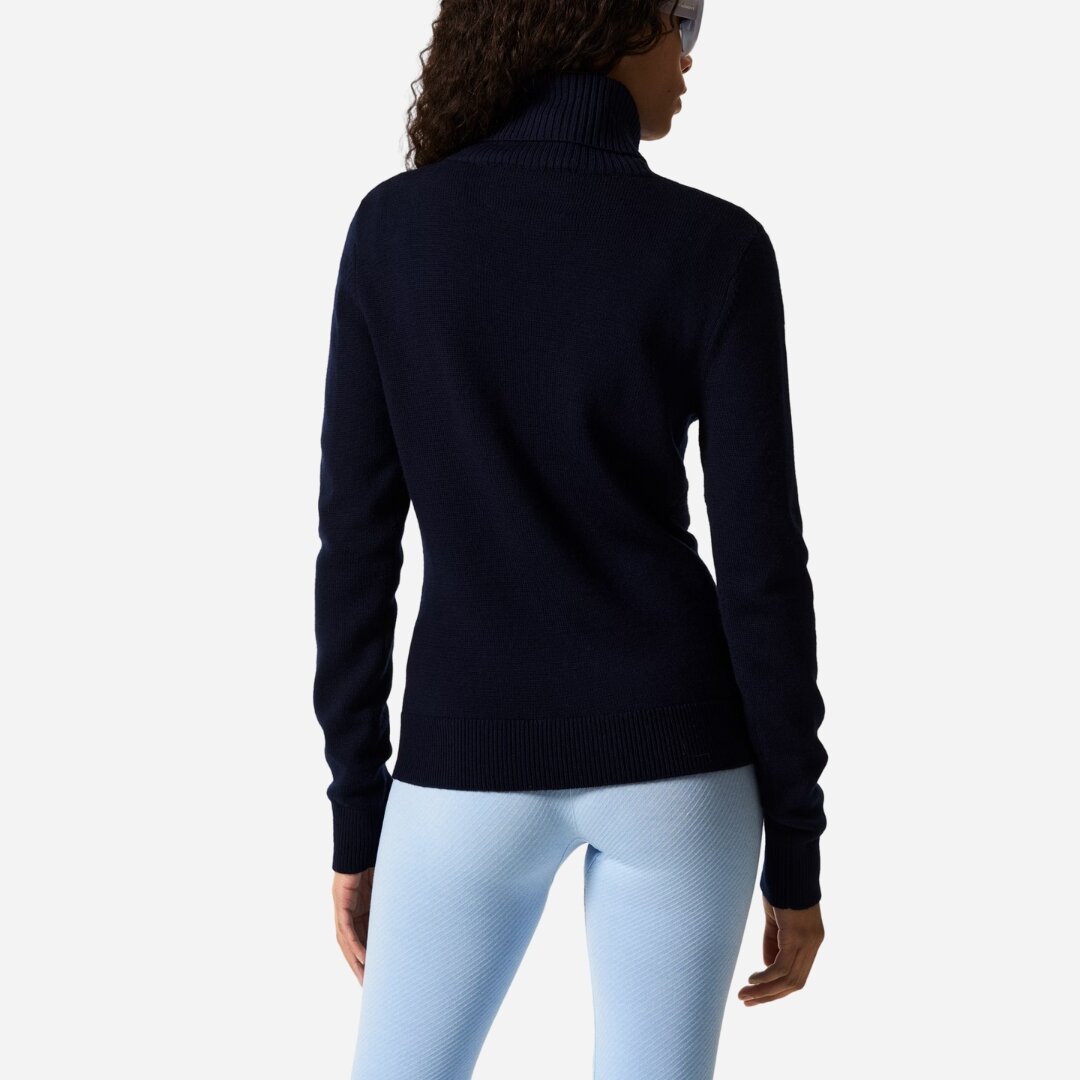 Piste Merino Wool Sweater - Navy