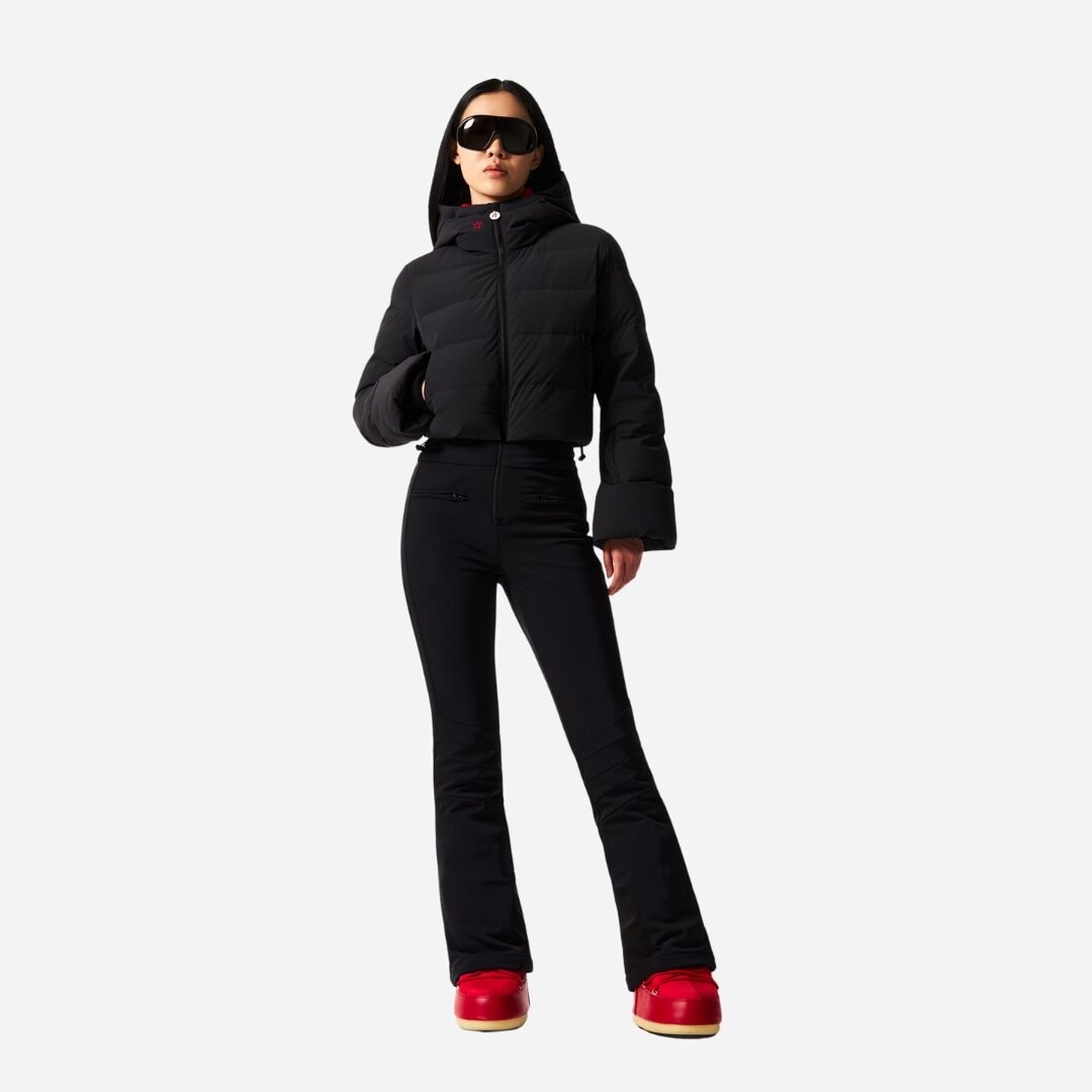 Polar Flare Ski Suit - Black