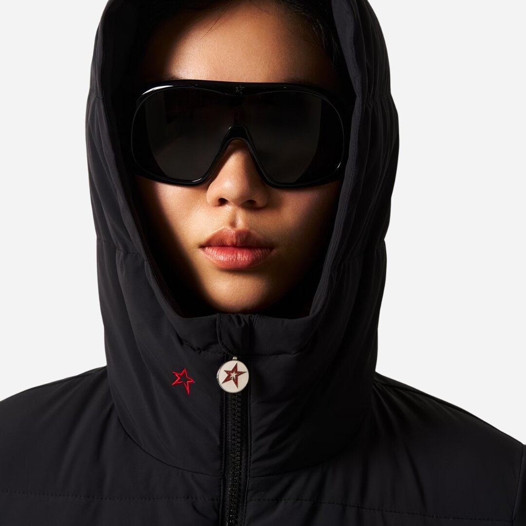 Polar Flare Ski Suit - Black