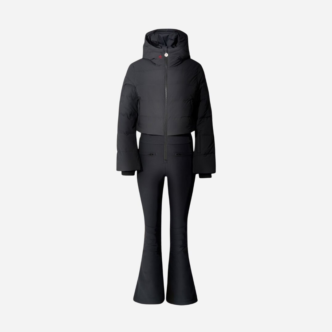 Polar Flare Ski Suit - Black