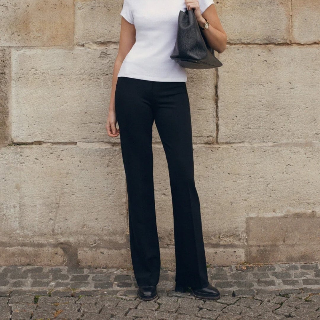 Suzette Jersey Trousers - Black