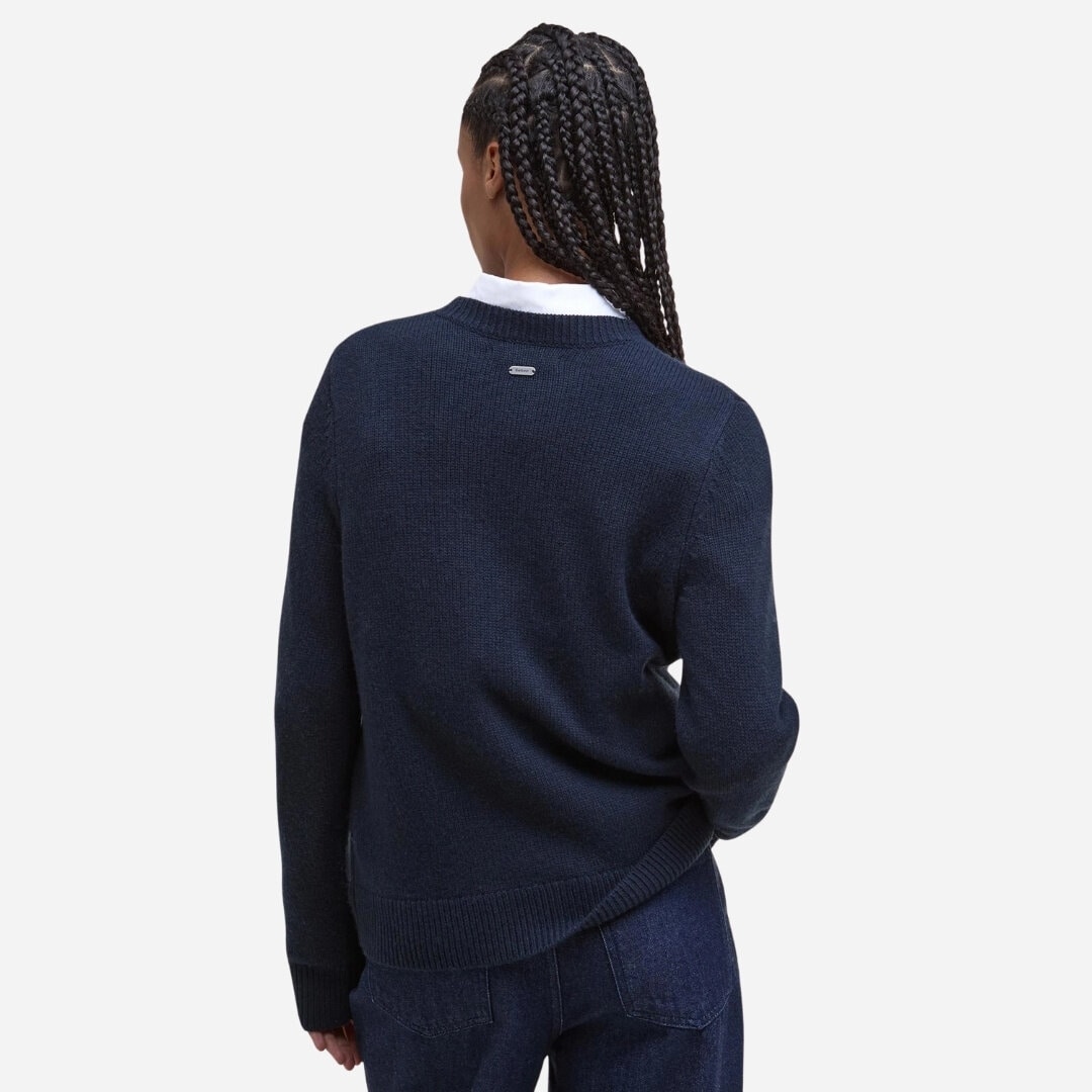 Woodhouse Crew Neck Jumper - Navy