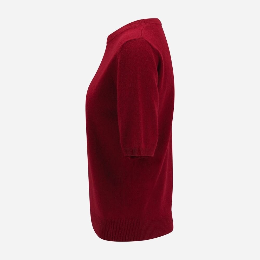 Marthe Tee Cashmere Blend - Cherry