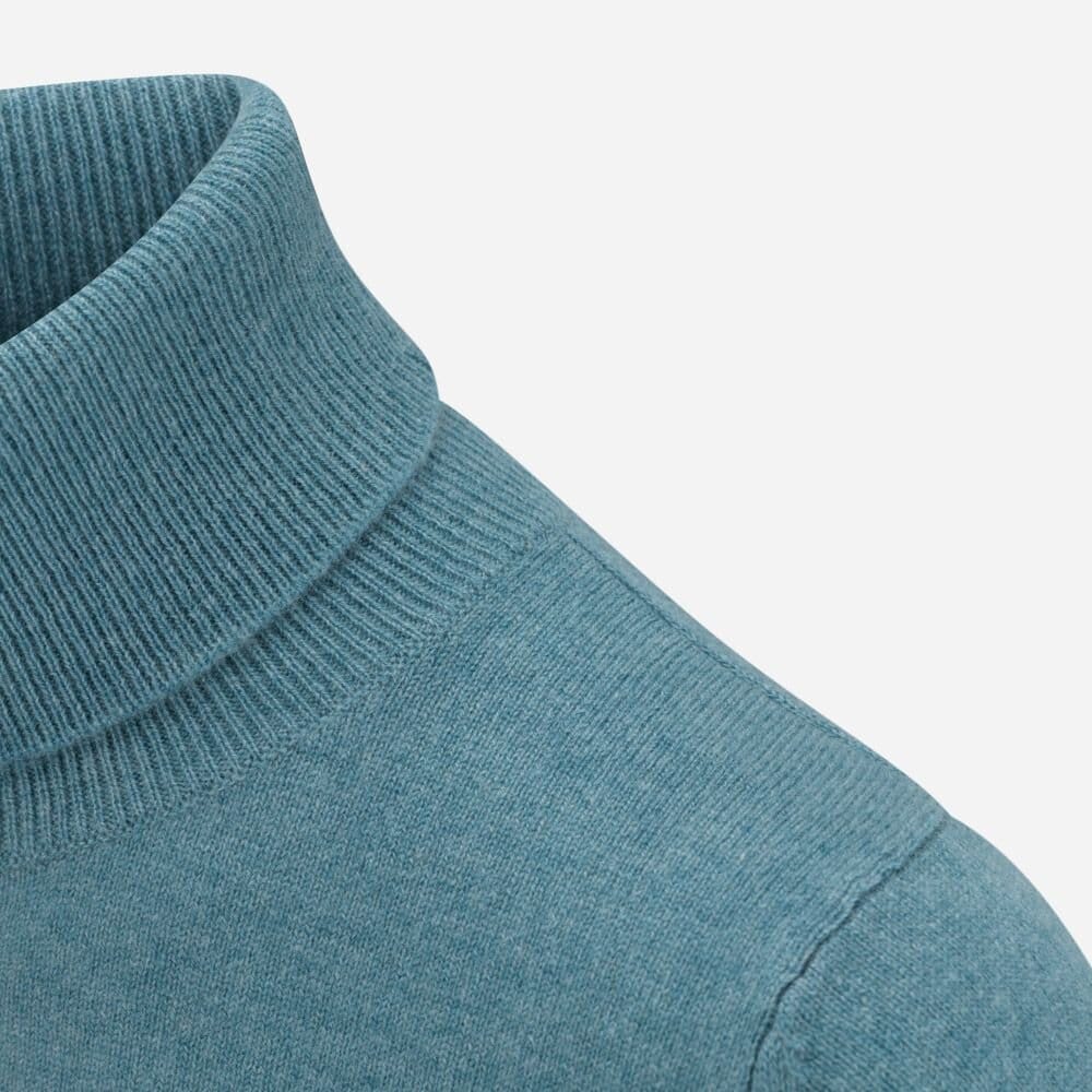 N.Y.C Polo Cashmere - Retro Blue
