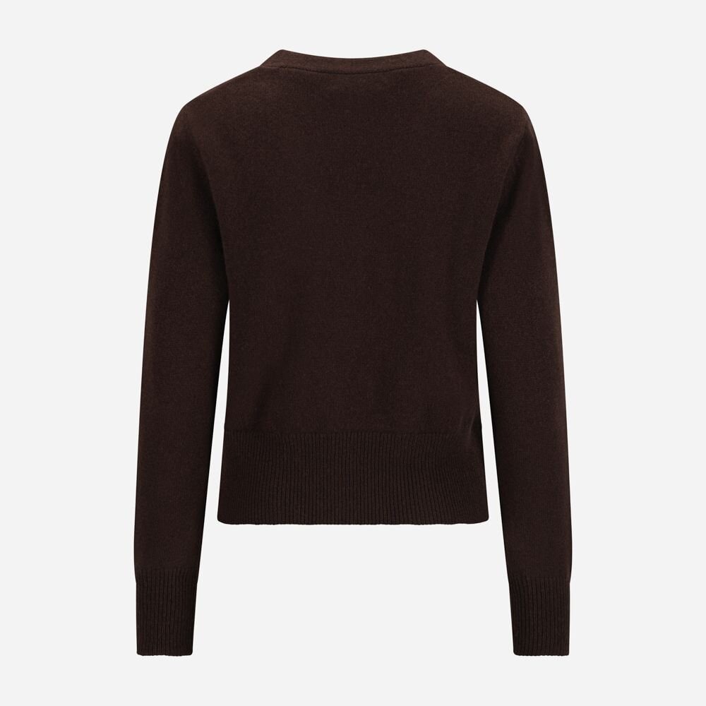 Vicky Cardigan Cashmere - Mocha