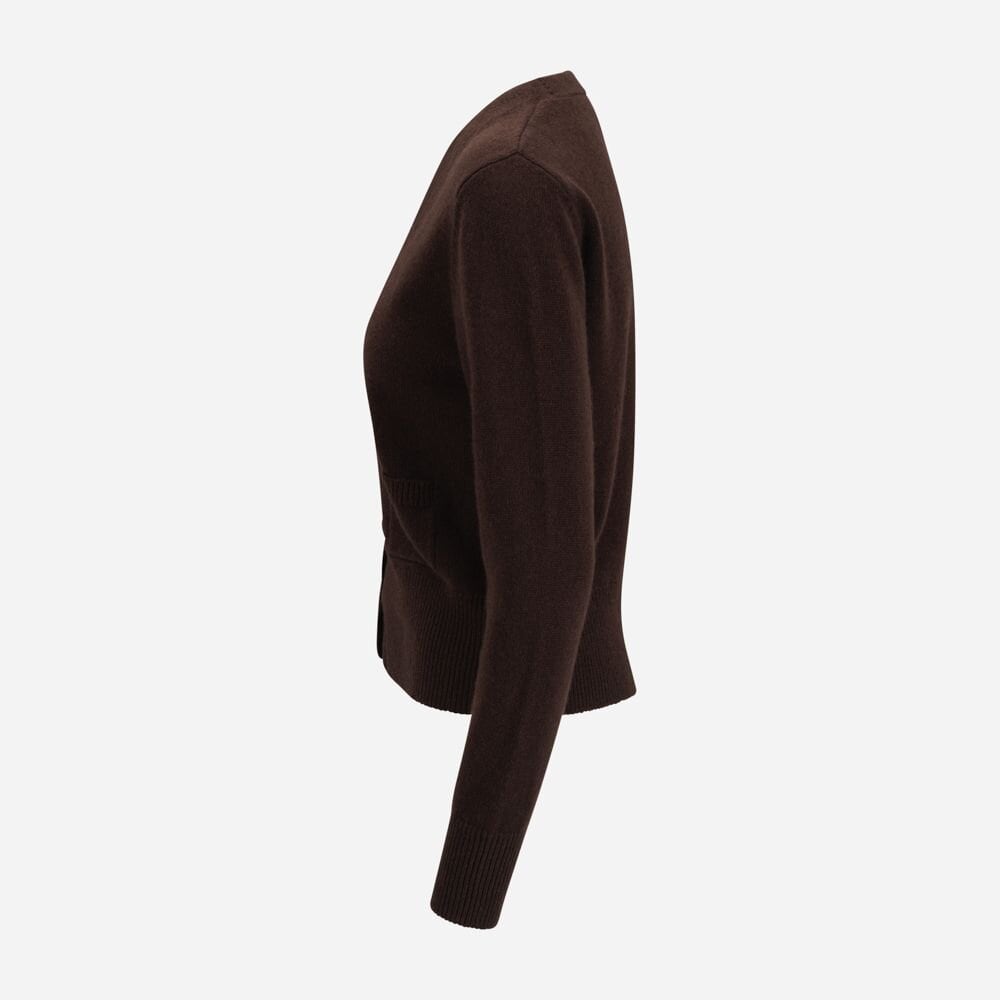 Vicky Cardigan Cashmere - Mocha