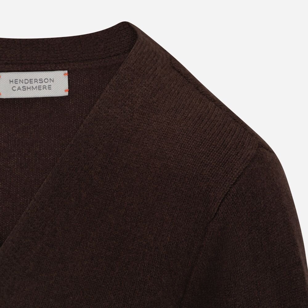 Vicky Cardigan Cashmere - Mocha