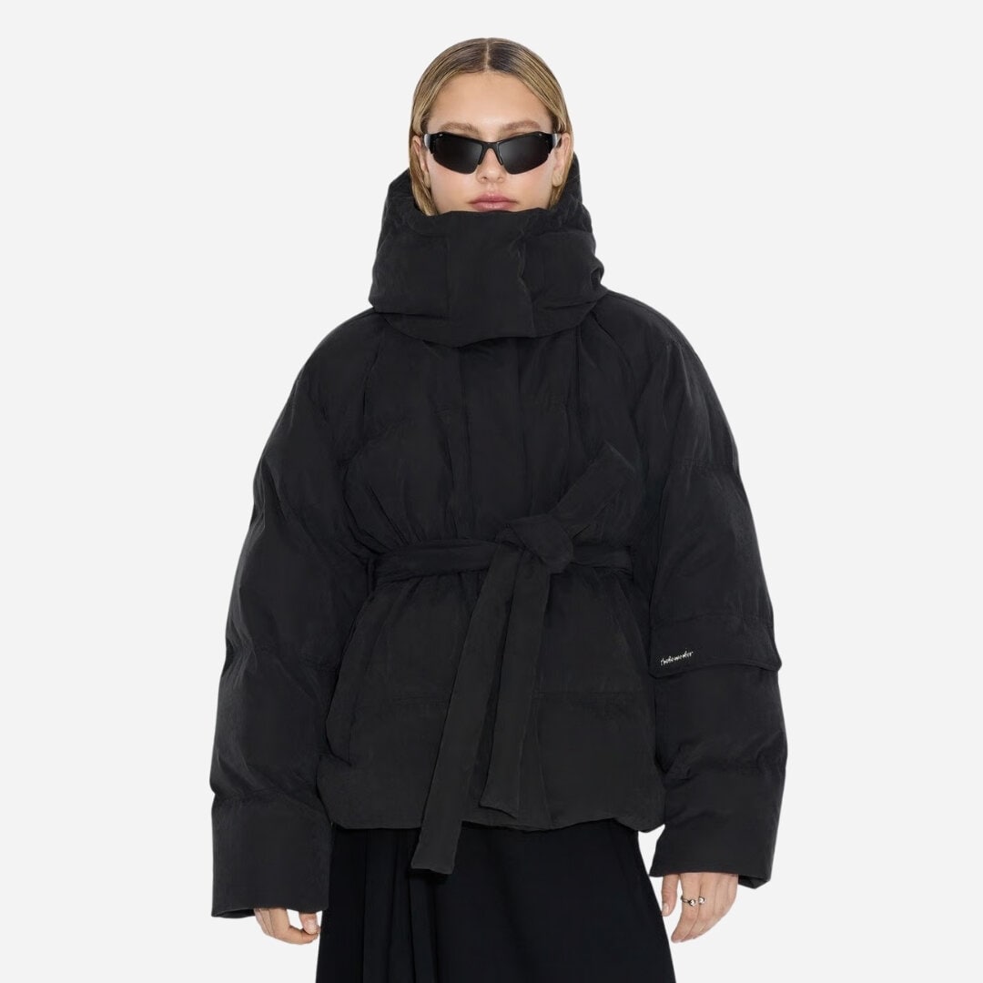 Steilia Brushed Down Jkt - Black