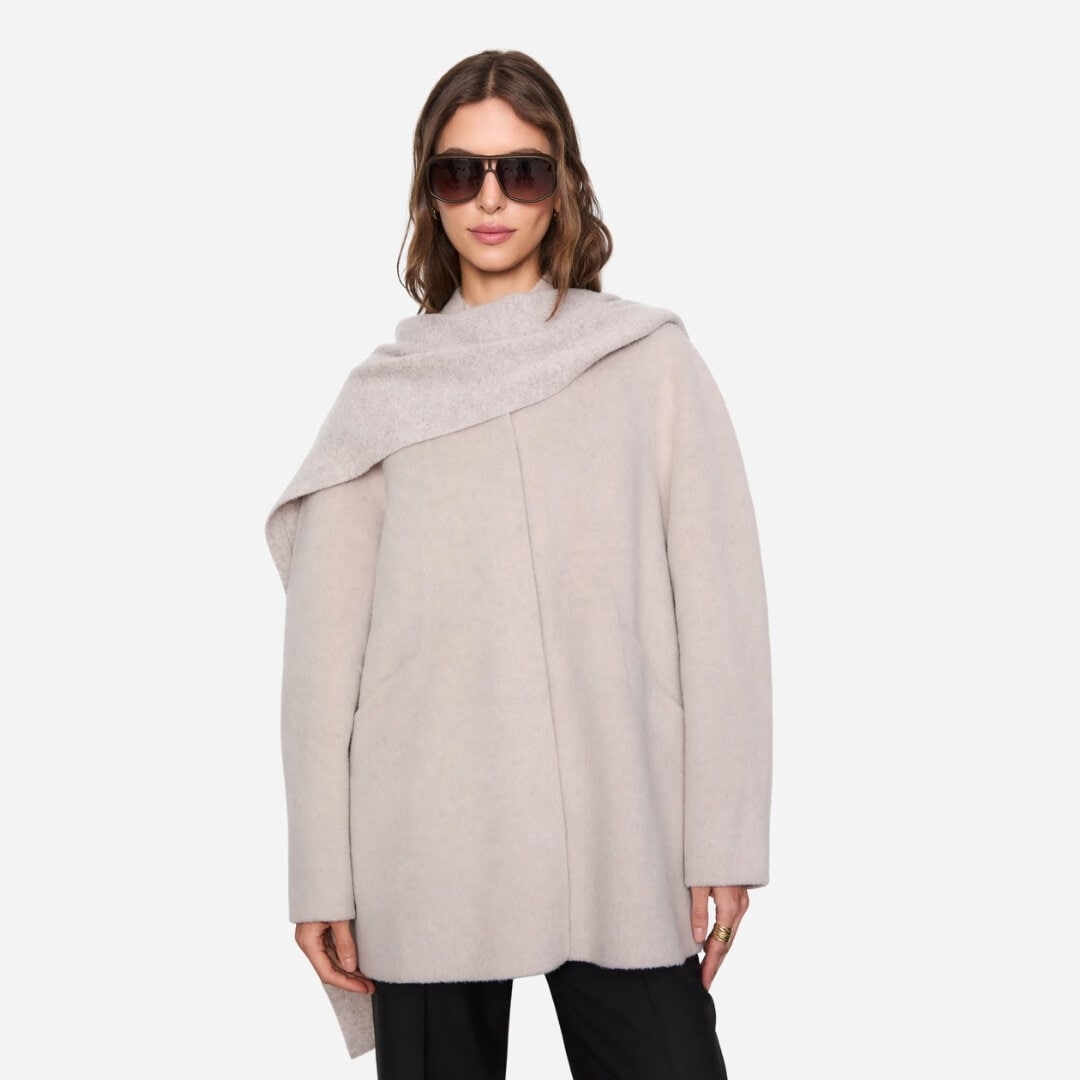 Magaret Jacket - Greige Melange