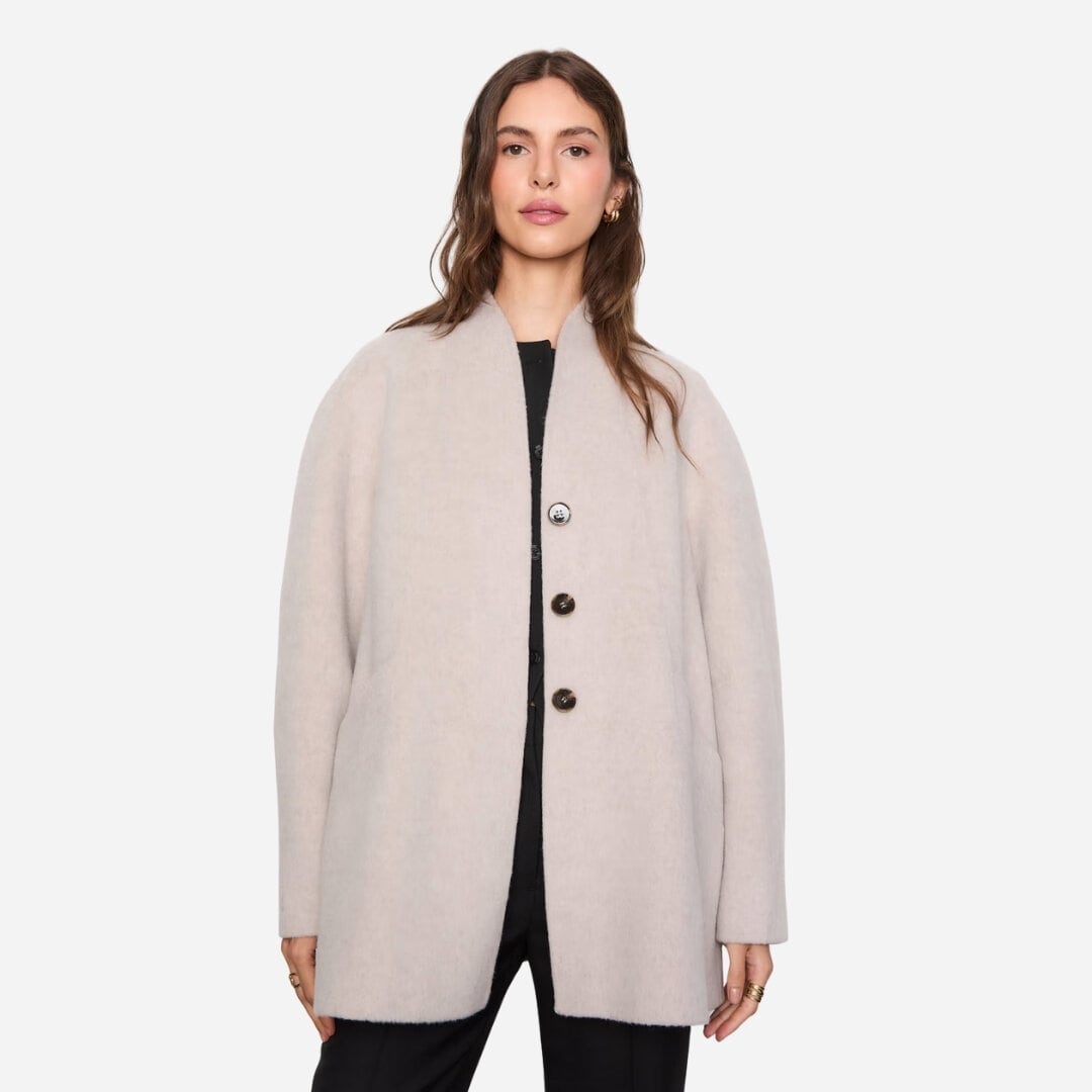 Magaret Jacket - Greige Melange