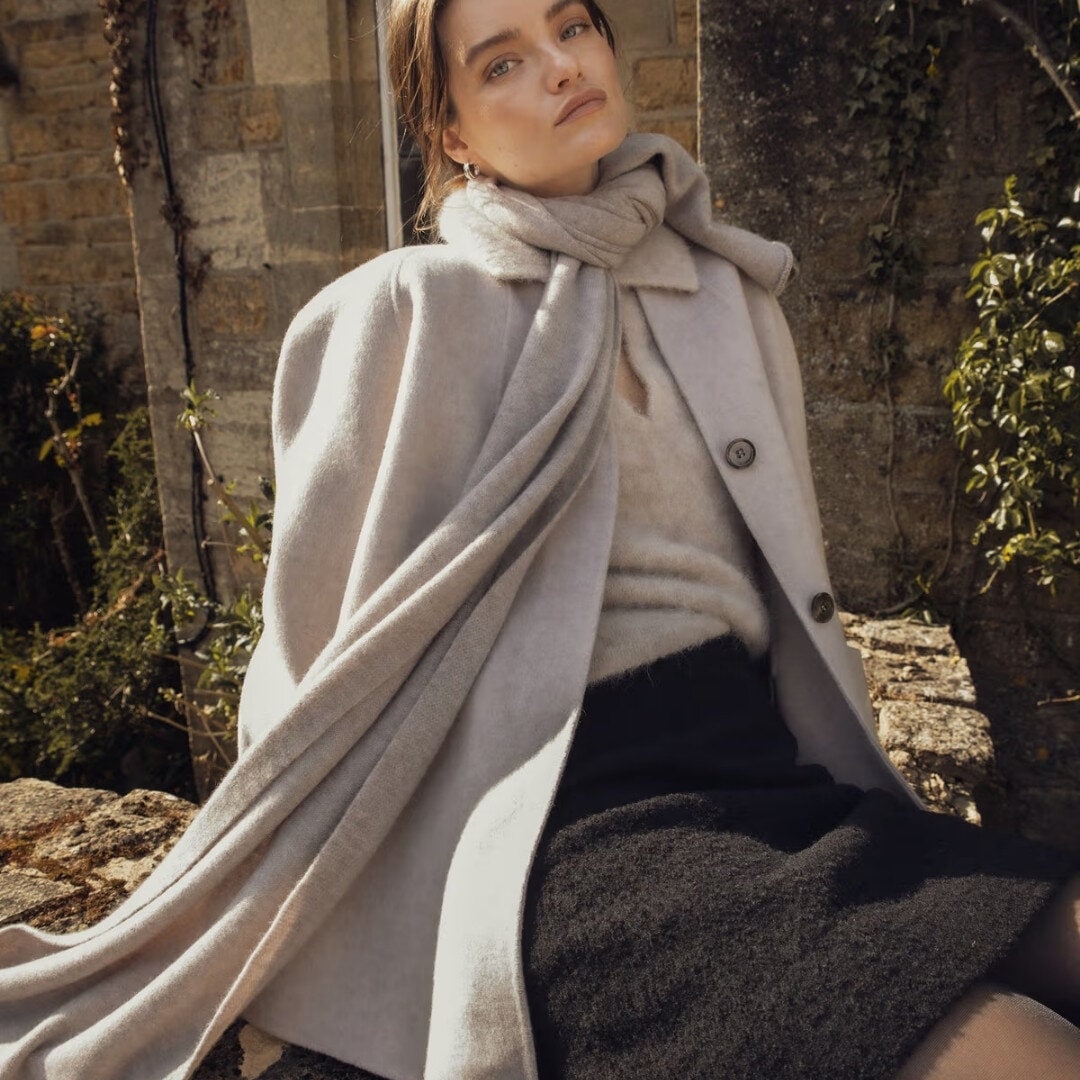 Magaret Jacket - Greige Melange