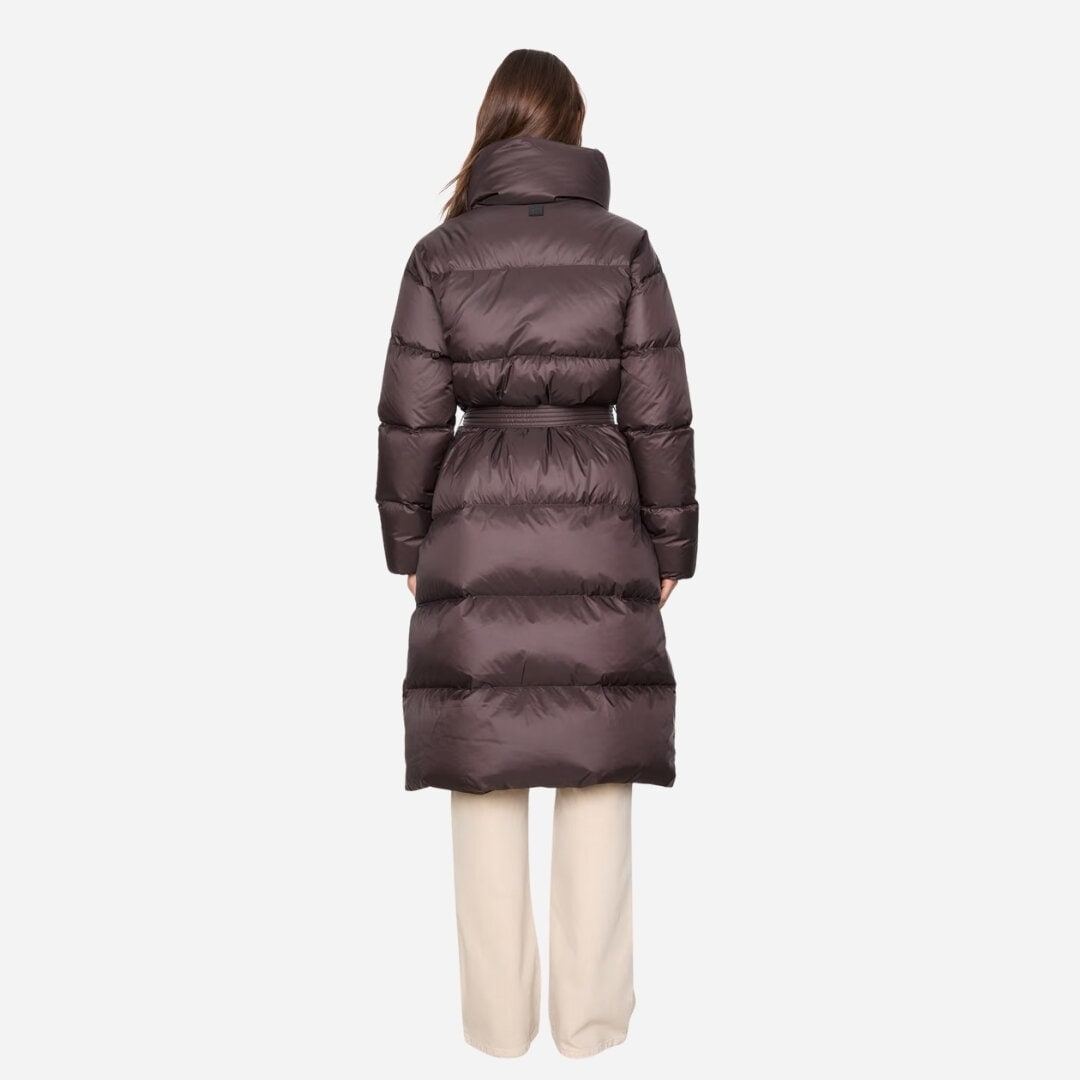 Dakota Down Coat - Dark Brown