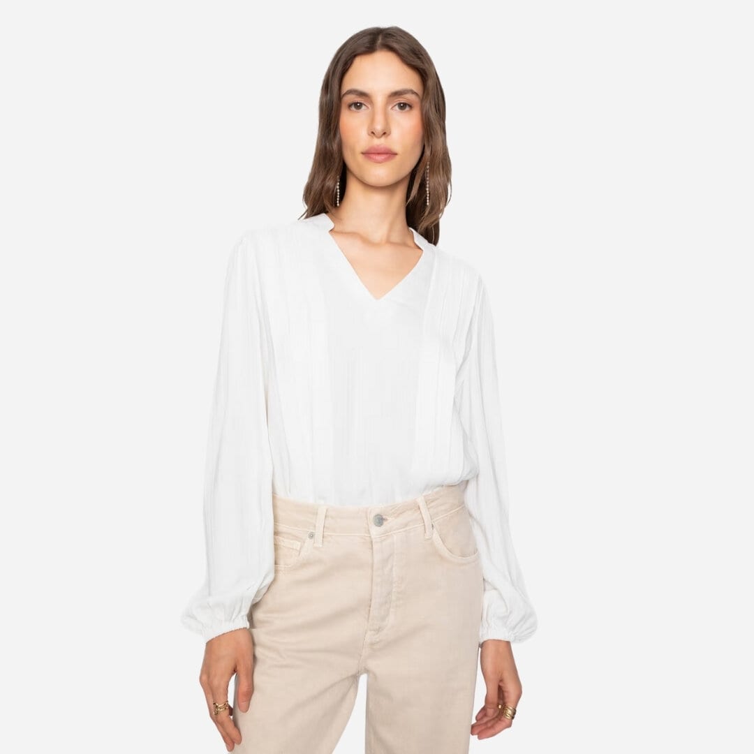 Gail Blouse - Cream