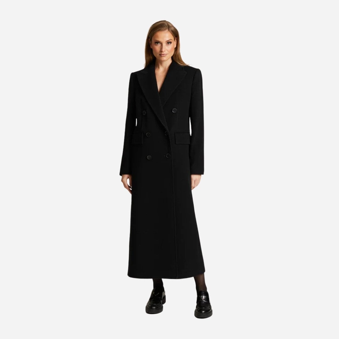 Angie Wool Coat - Black