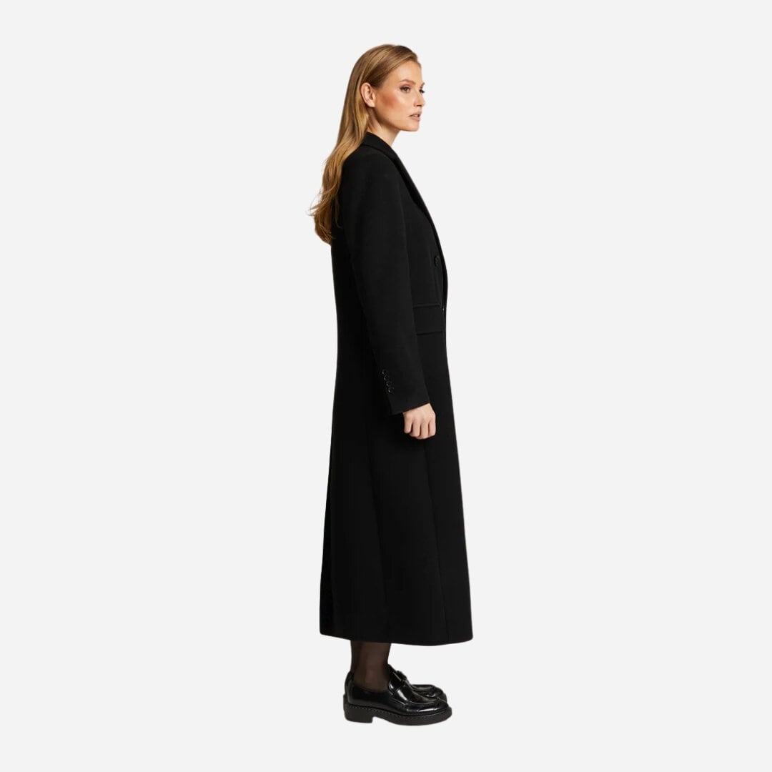 Angie Wool Coat - Black