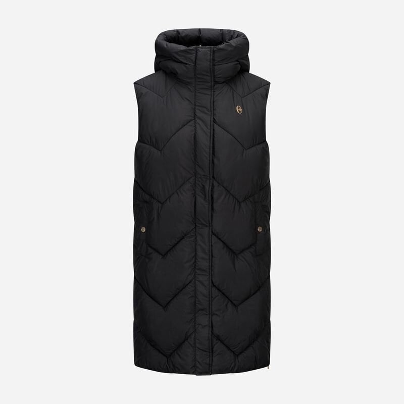 Long Gilet Flaine - Black