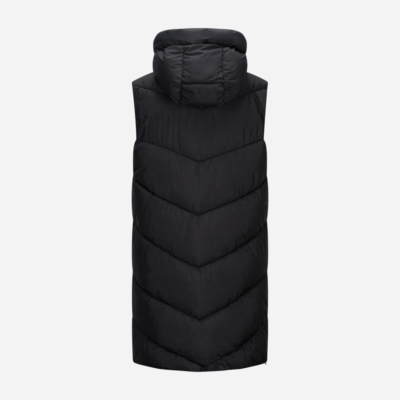 Long Gilet Flaine - Black
