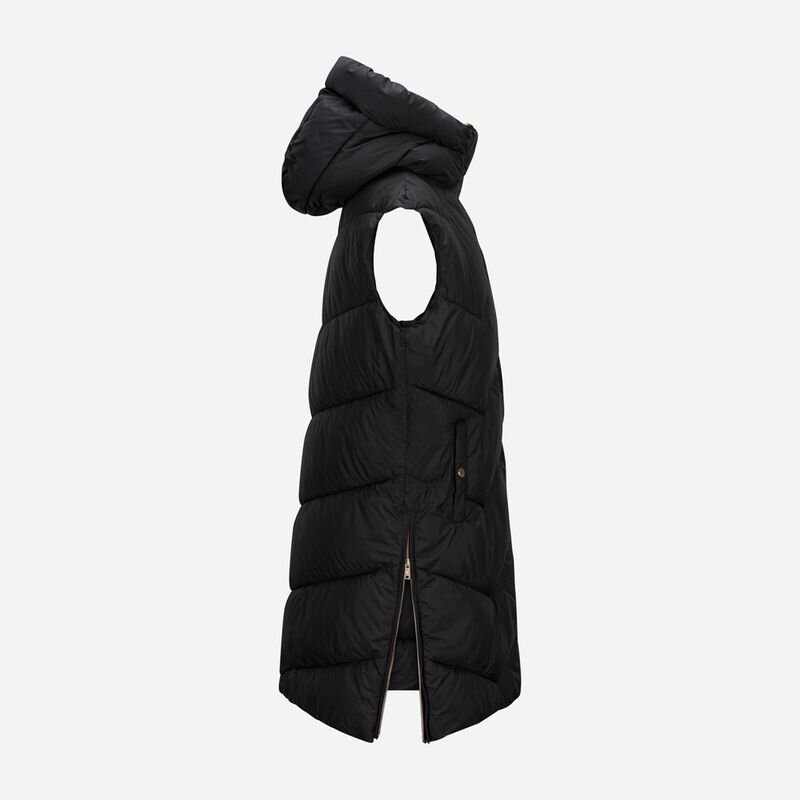 Long Gilet Flaine - Black