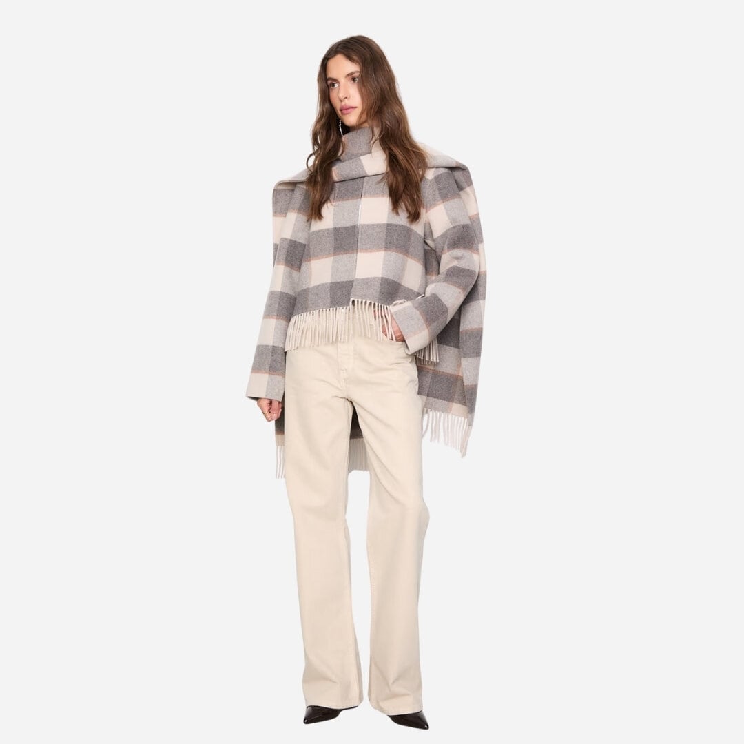Edith Jacket - Cream Check